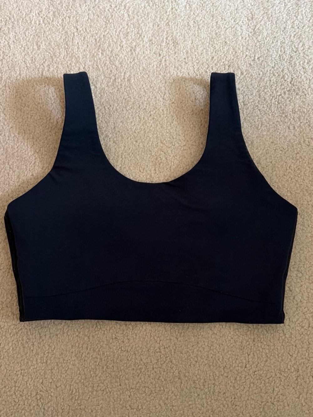 Target Navy Scoop Neck Crop Tank